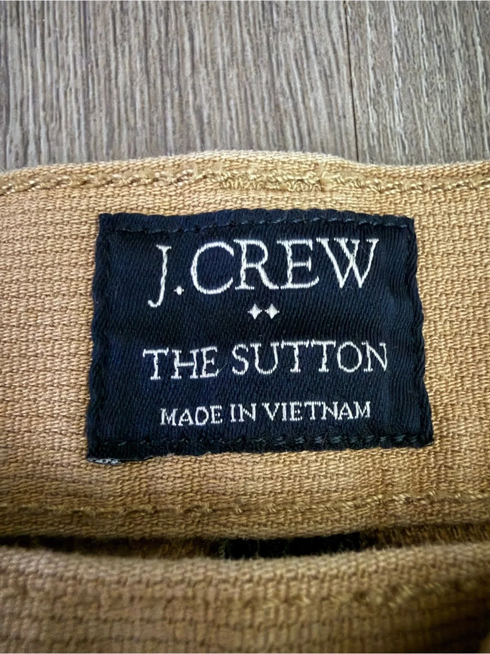 J. Crew Men's Tan Chino Pants Officewear Utility Casual Preppy